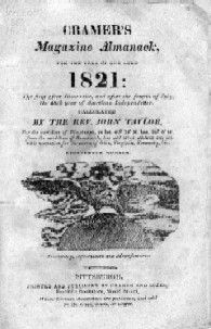 Cover of Cramer's Almanack 1821