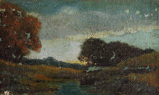 Edmund Wuerpel, Autumn Landscape