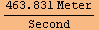 (463.831 Meter)/Second