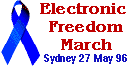 Electronic Freedom March on Sydney