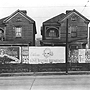 Photo: House and billboards in Atlanta, Georgia, 1936
