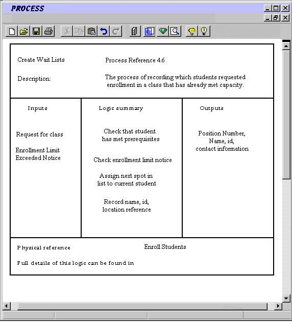 repository example for a process