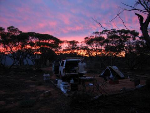 campsite s. australia