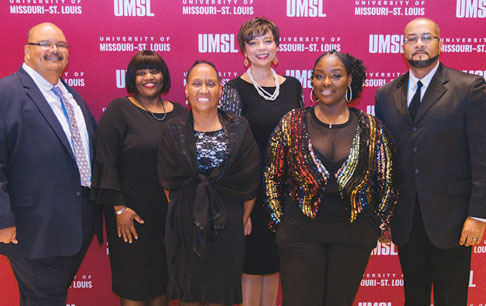 Group photo of UMSL Black Faculty and Staff Association members