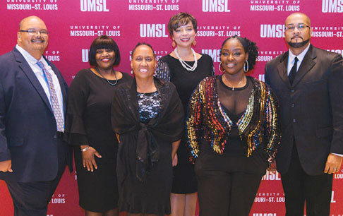 Group photo of UMSL Black Faculty and Staff Association members