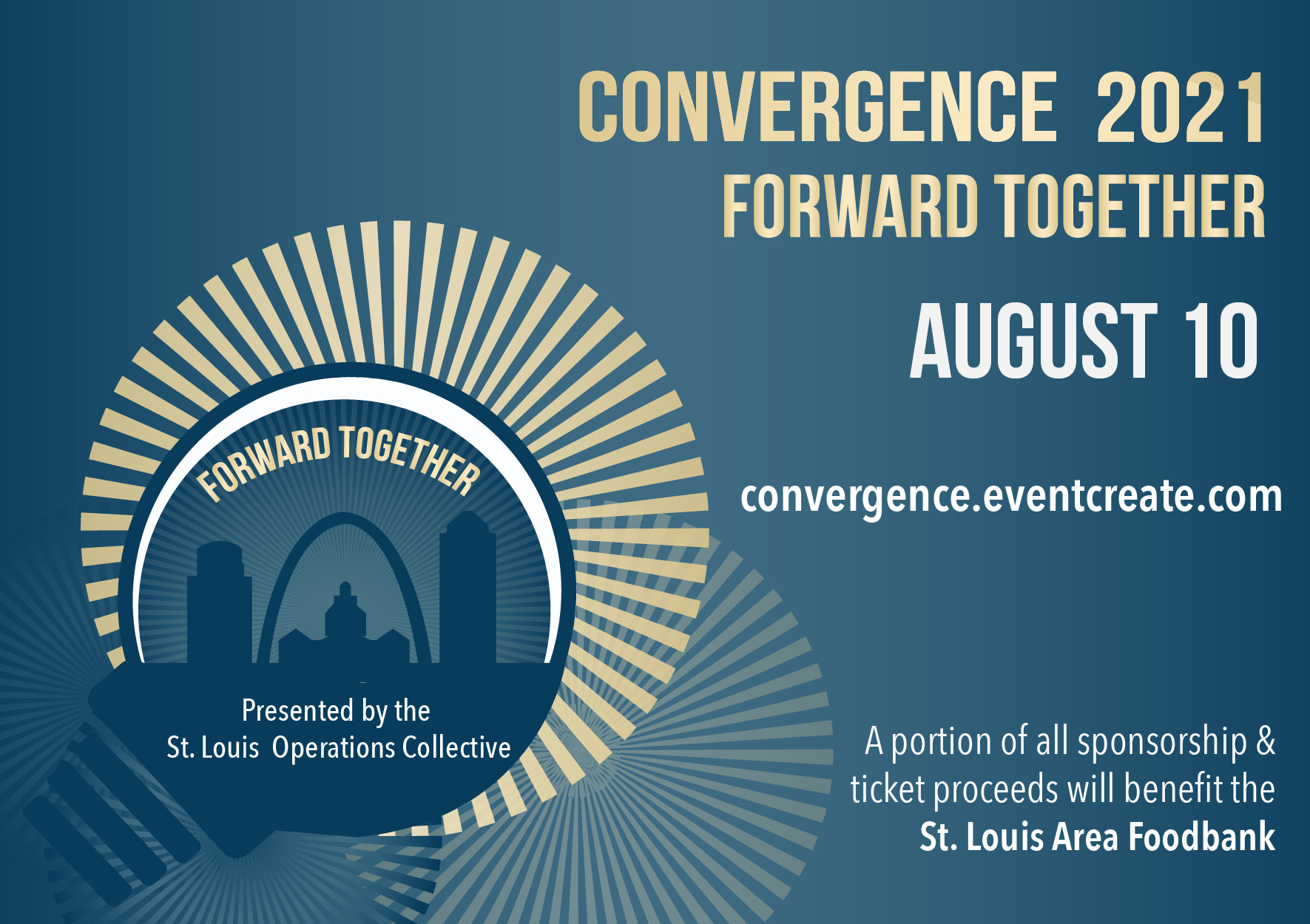 Image of a flyer for Convergence 2021 Forward Together conference