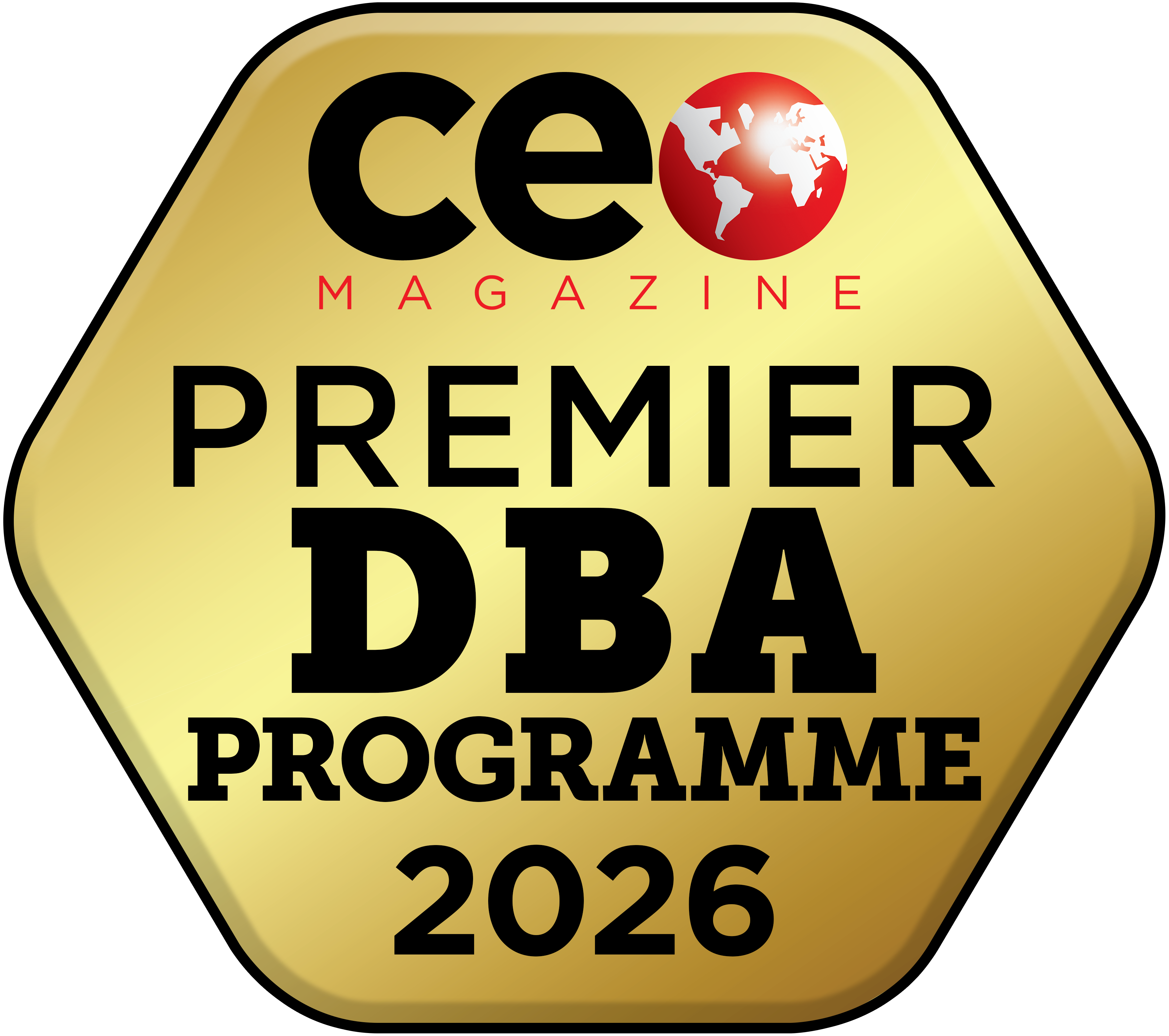CEO Magazine 2026 Badge