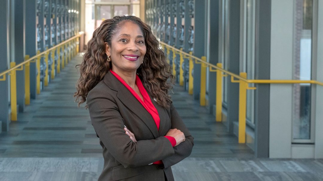 Regina posing for picture