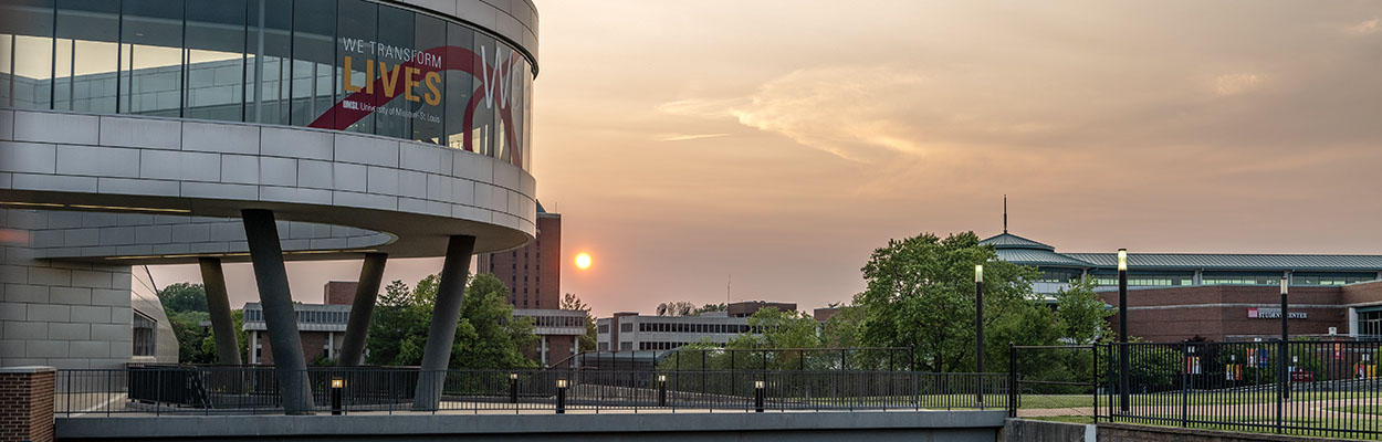 The Rec Center at sunset