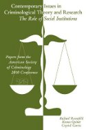 Contemporary Issues in Criminological Theory and Research book cover