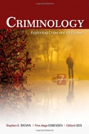Criminology book cover
