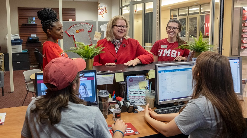 Kristin Sobolik has been appointed as UMSL's interim chancellor