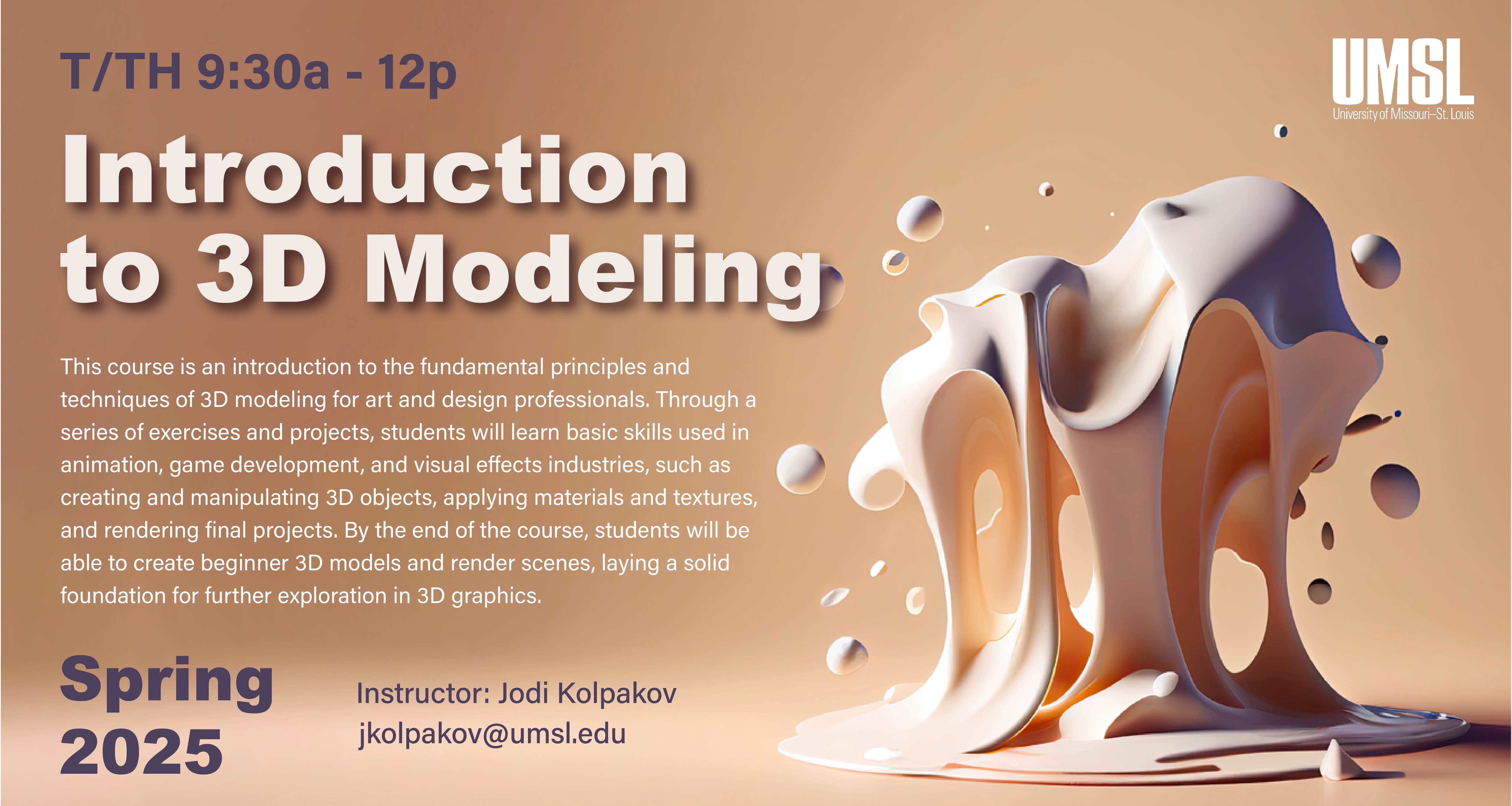 Introduction to 3D Modeling