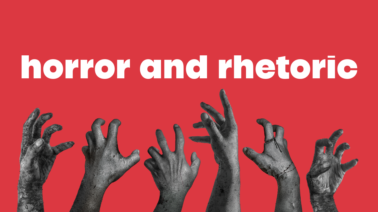 Horror and Rhetoric Flyer