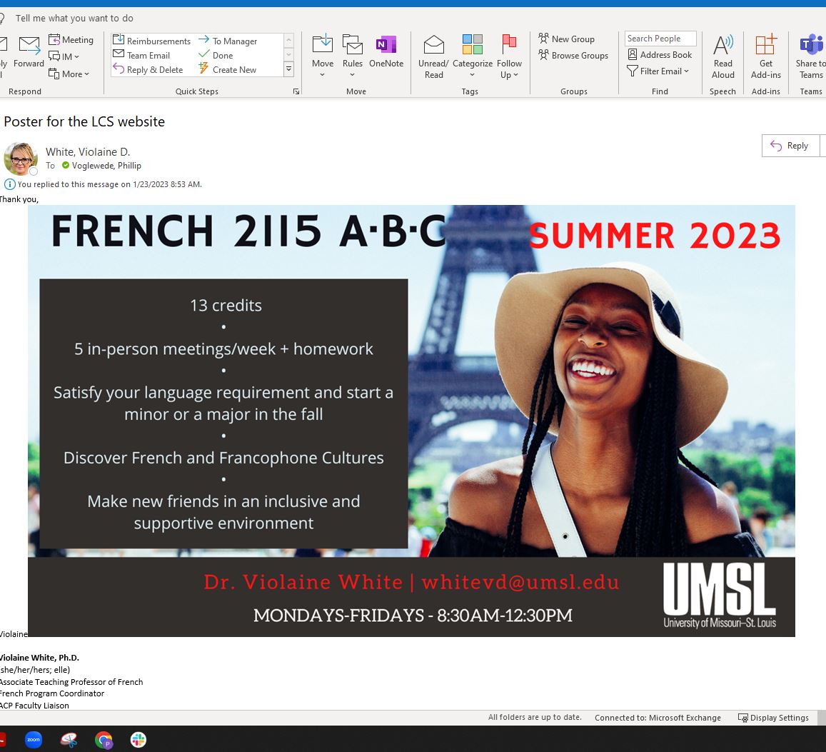 Learn French During the Summer