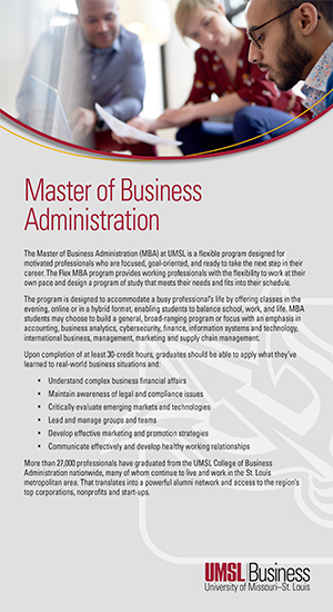 MBA with Marketing Emphasis