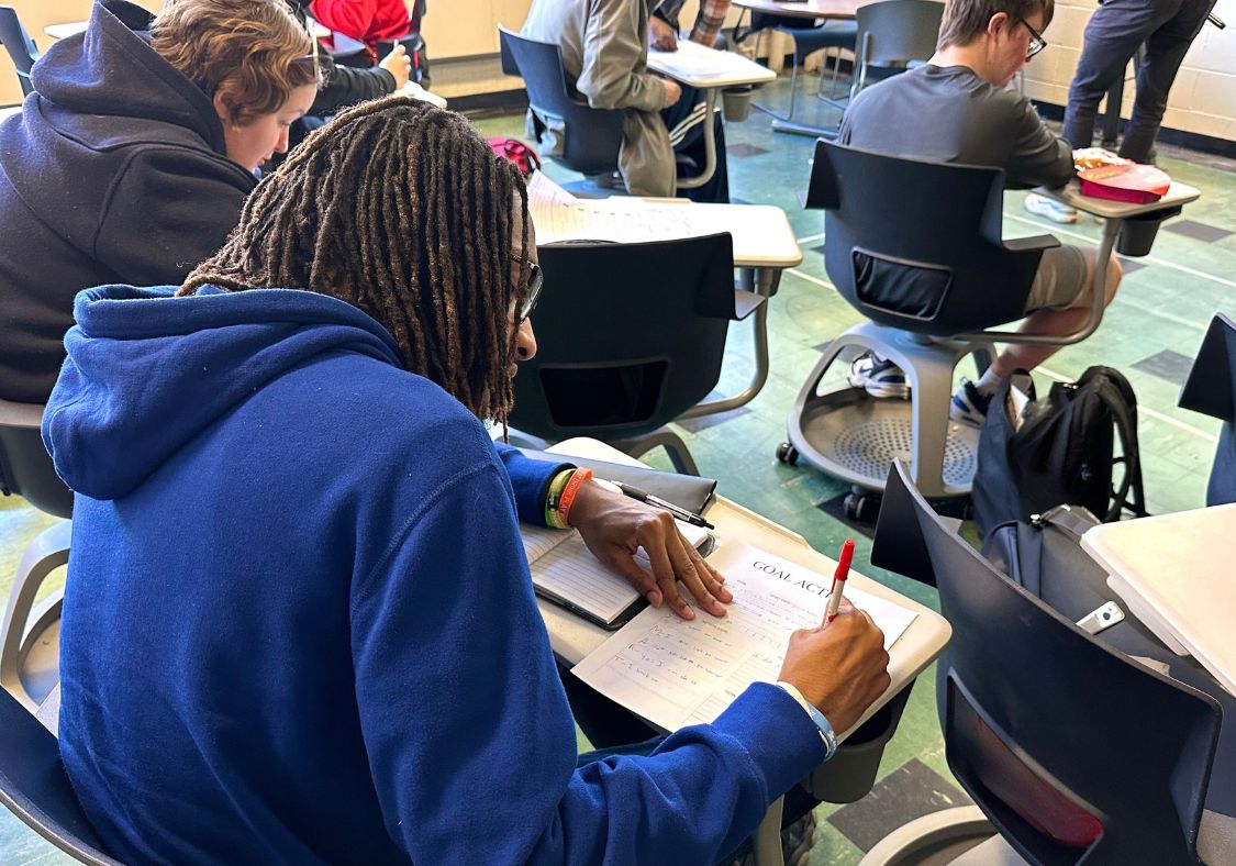 Students in classroom