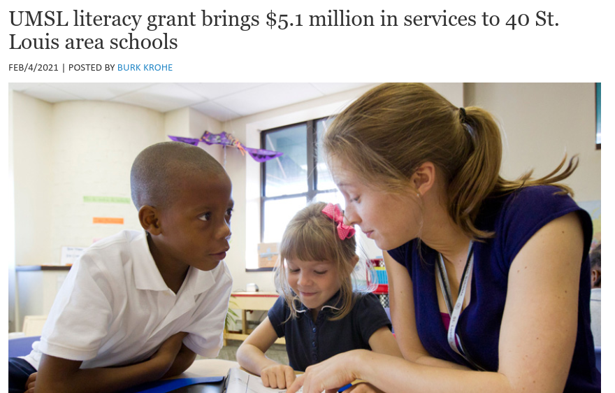 Grant brings $5.1 million in services to 40 St. Louis area schools