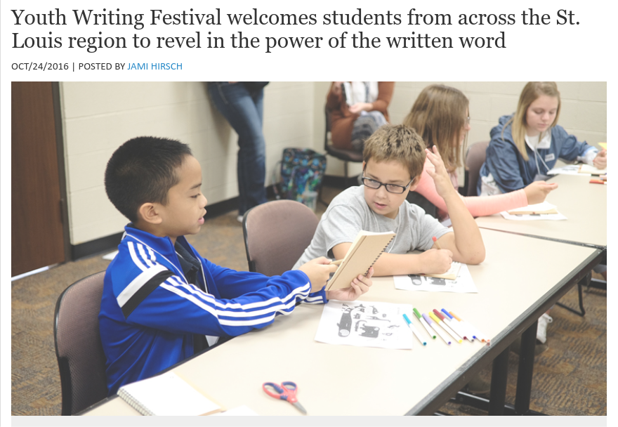 Youth Writing Festival welcomes students to revel in the 