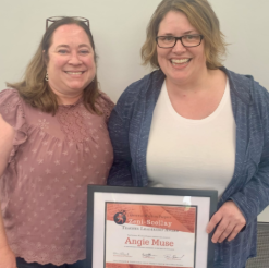 Angie Muse, award winner