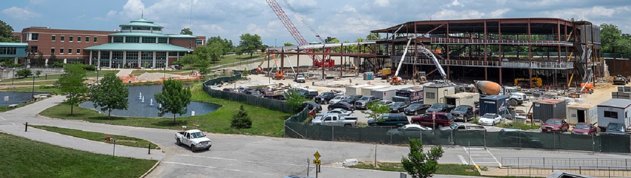 construction of the Rec Center