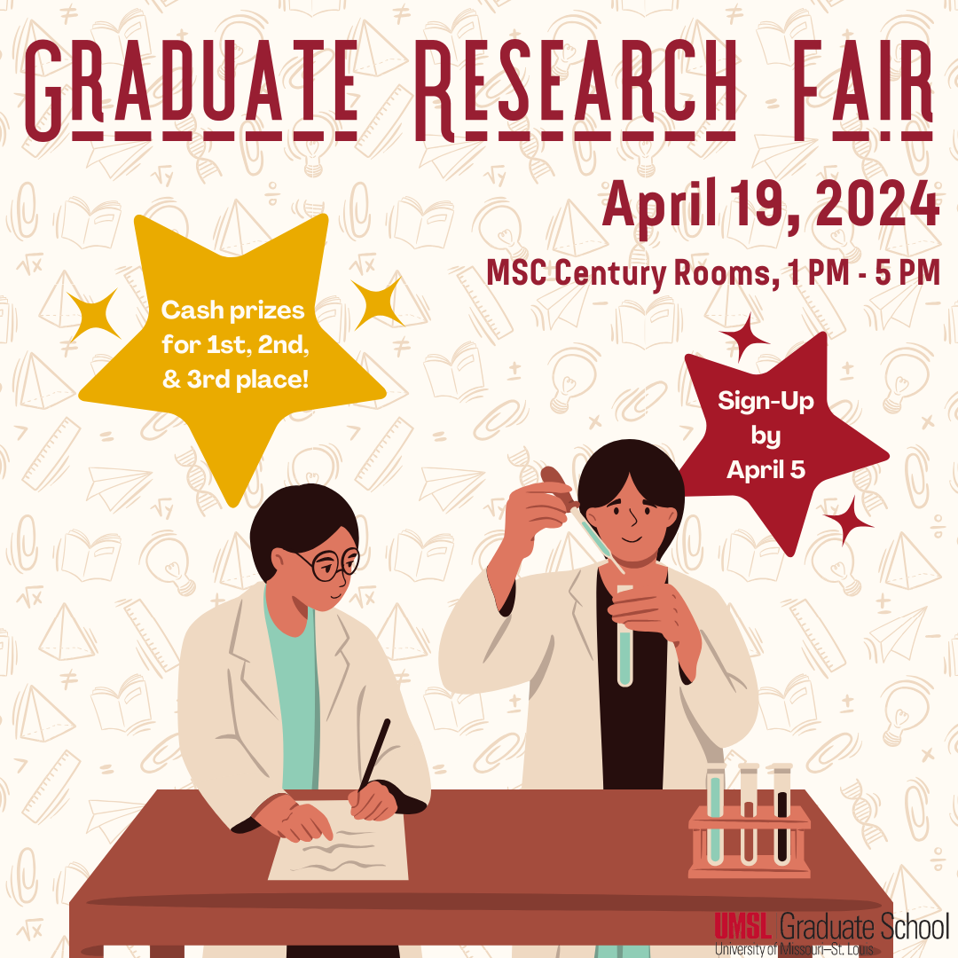 stay tuned for more information about the 2024 Grad Research Fair