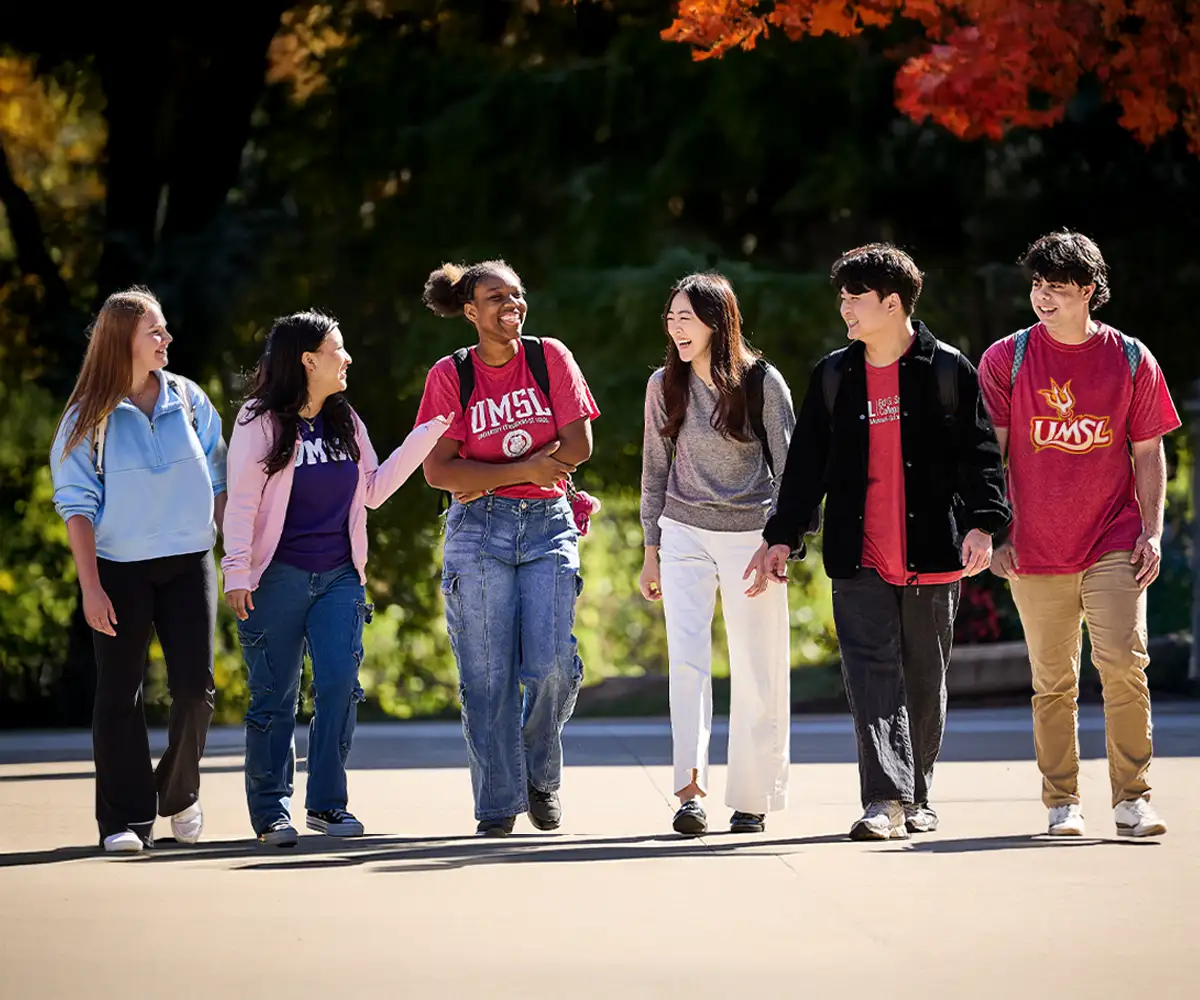 portraits of two students