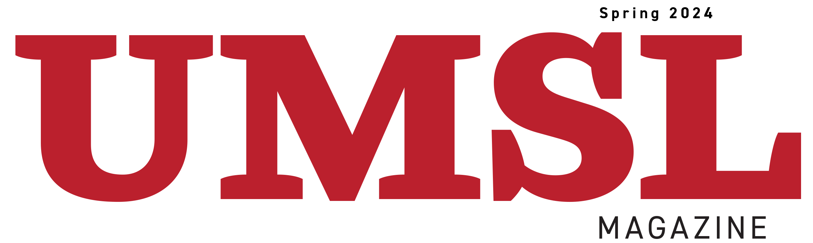 UMSL Magazine masthead