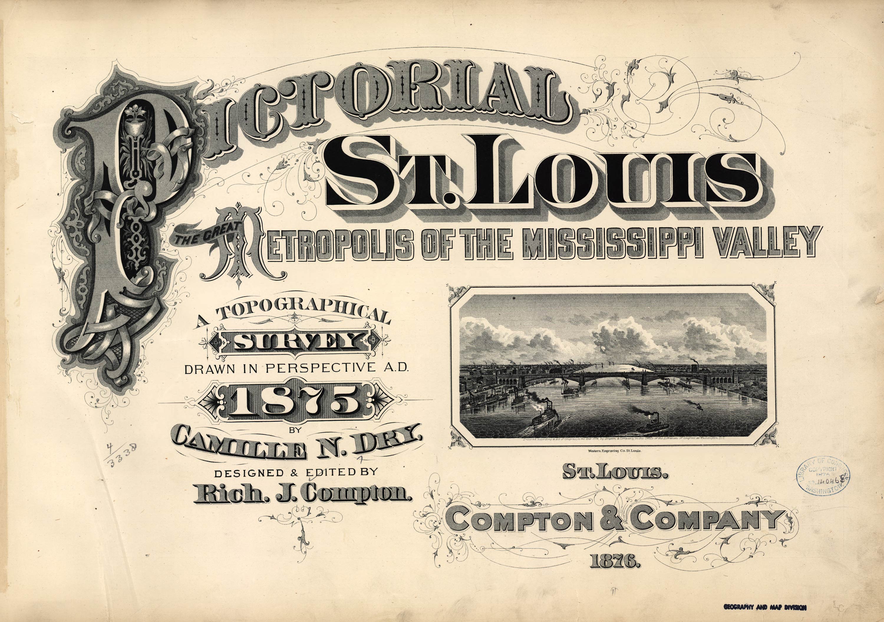 Pictorial St. Louis – The Great Metropolis of the Mississippi Valley