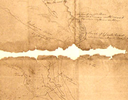 Detail, sketch map given by a Clatsop Indian
