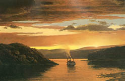 Gary Lucy, The Yellowstone: Evening Sky on the Missouri River, 1832