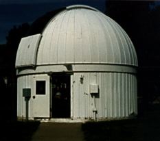 observatory at night
