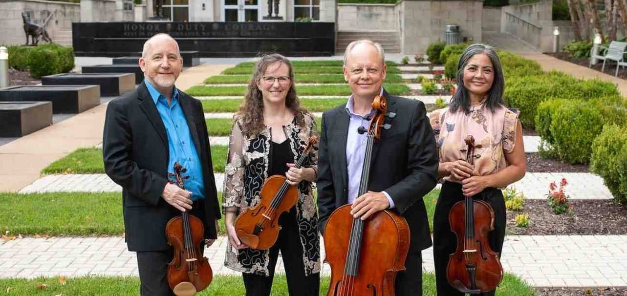 members of the Arianna String Quartet