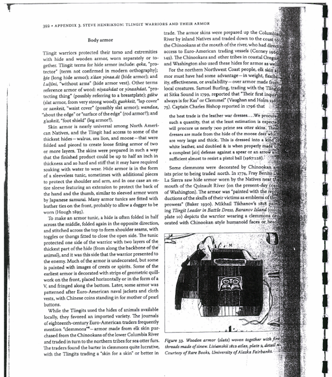 Example of a scanned page that is not high quality