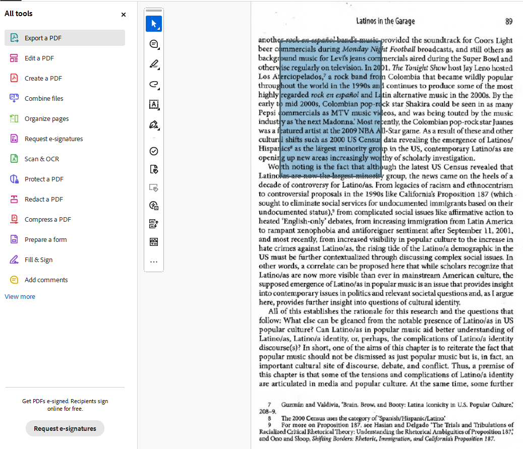 example of a high quality scan turned into a pdf with unrecognized text