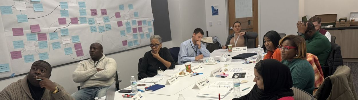 Civic Collaboration Fellows during a workshop