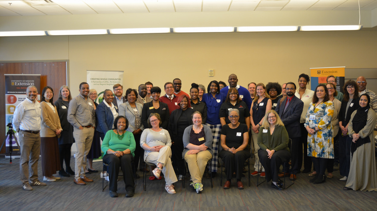Group photo of Civic Collaboration Fellows and Community Partners 