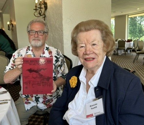 Blanche, her book and Tom Eysell