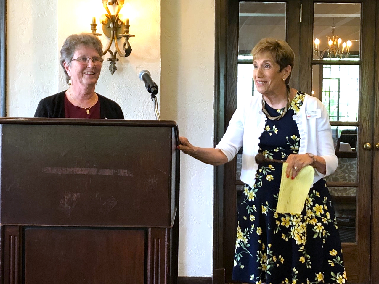 Kathie Haywood and Helene Sherman