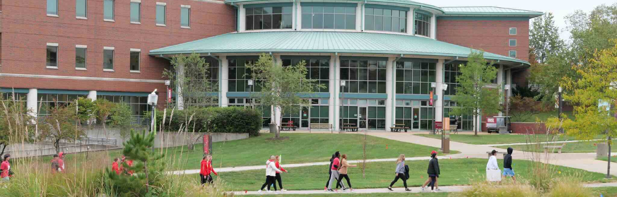 Triton walk in front of MSC