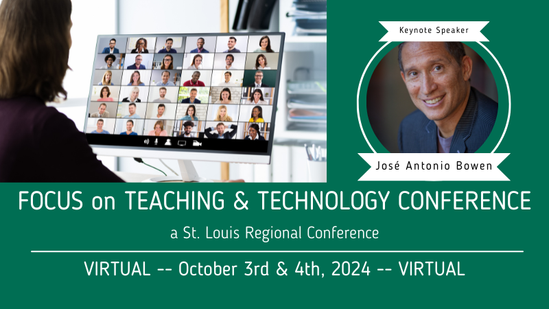 submit your proposal for the 2024 focus on teaching and technology conference by april 30