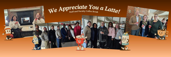 Banner image of the We appreciate you a latte email invite.