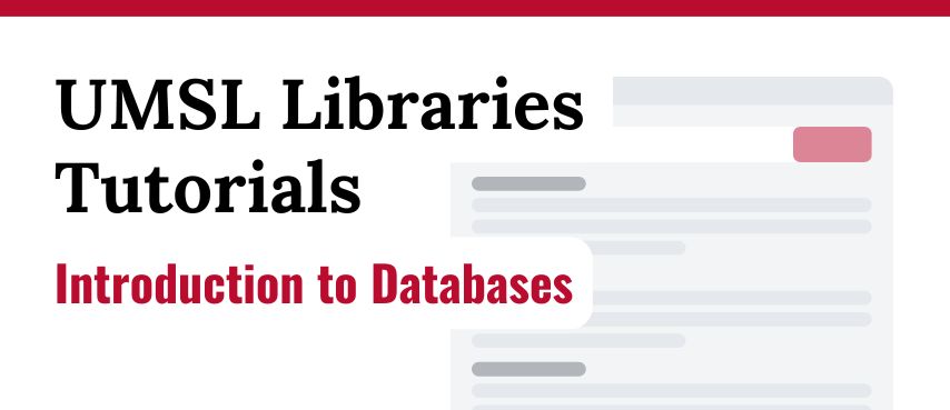 Introduction to Databases