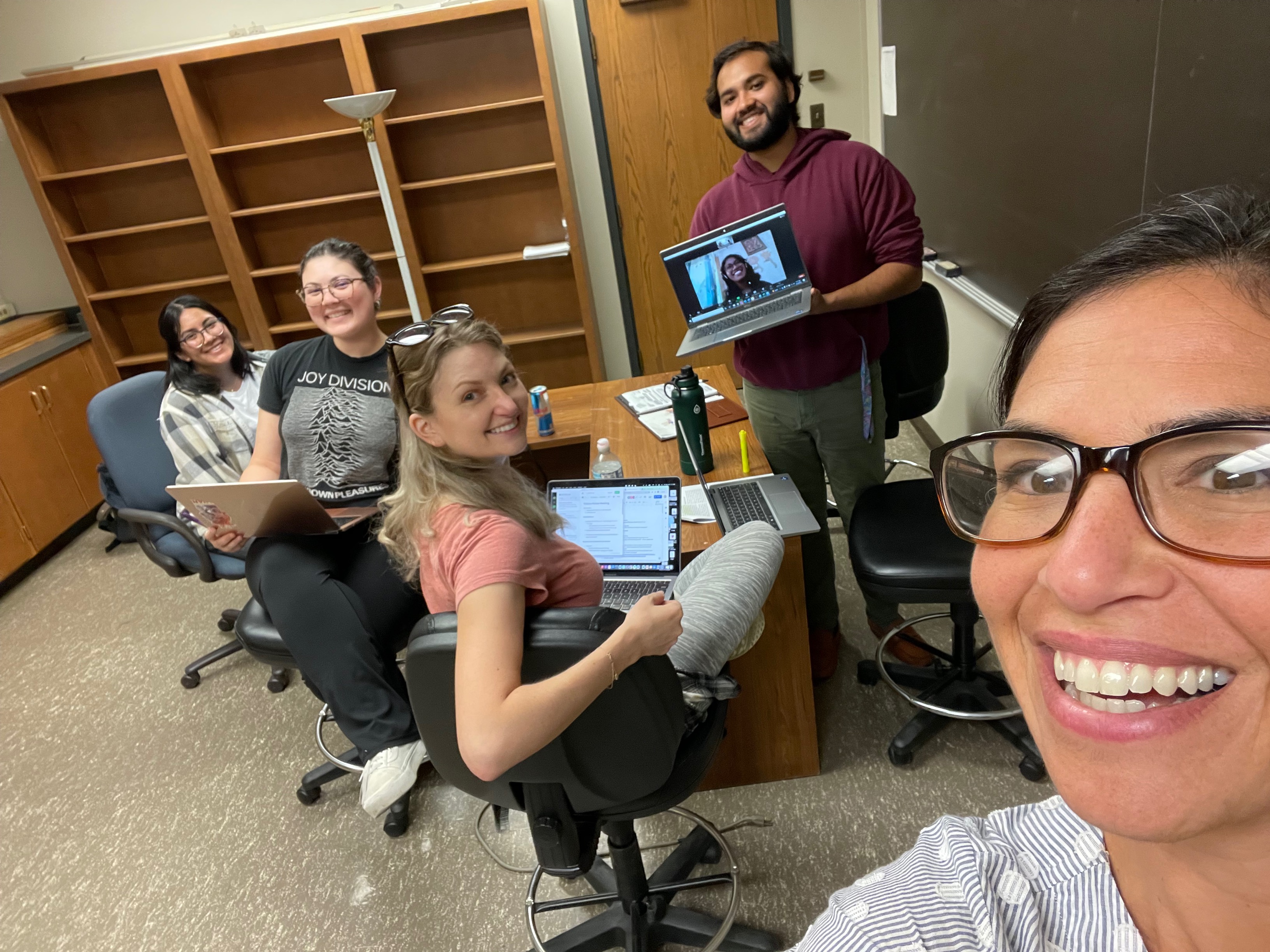 Our first in person ASPIRE Lab Meeting!