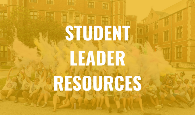 Student Leader Resources