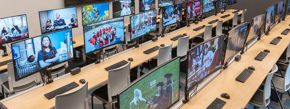 lab with computers