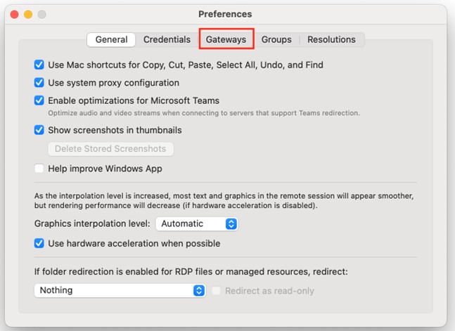 third step of instructions for mac os