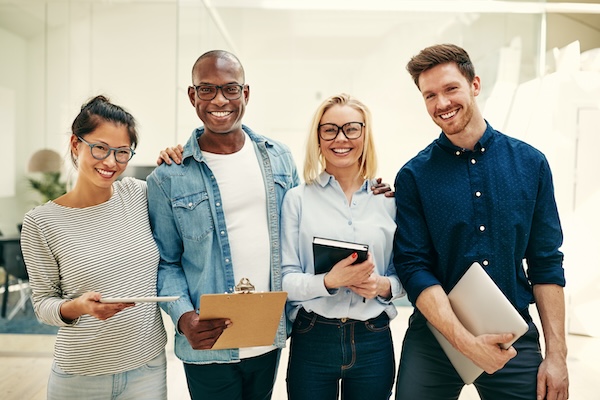 group of coworkers