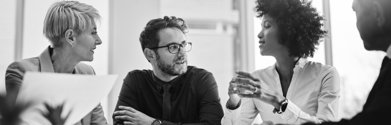 two workers at comptuer