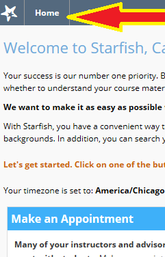 Starfish welcom